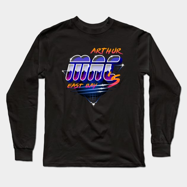 Arthur Mac's Deep 80s Long Sleeve T-Shirt by ArthurMacs